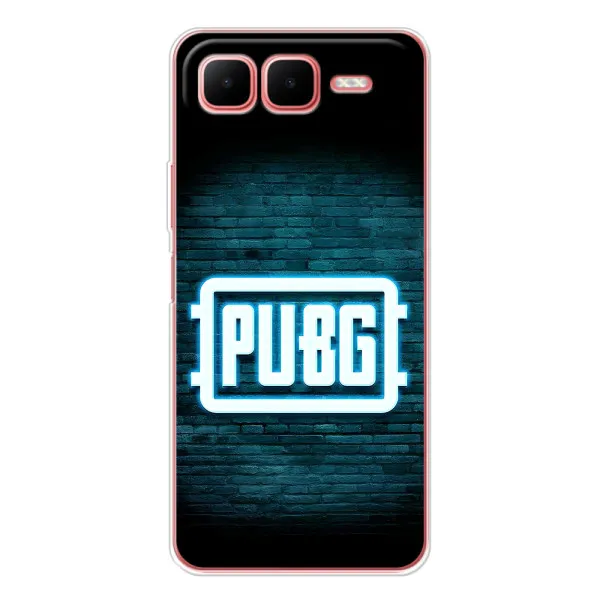 Чехол с принтом «Лого PUBG» для Infinix Smart 10 Plus