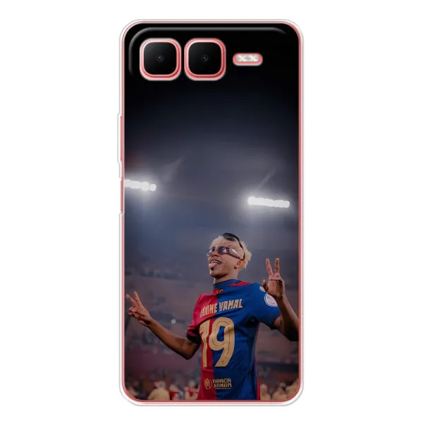 Чехол с принтом «Ямаль на стадионе» для Infinix Smart 10 Plus