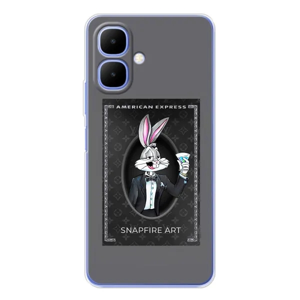 Чехол с принтом «Бакс Бани LV» для Infinix Smart 10