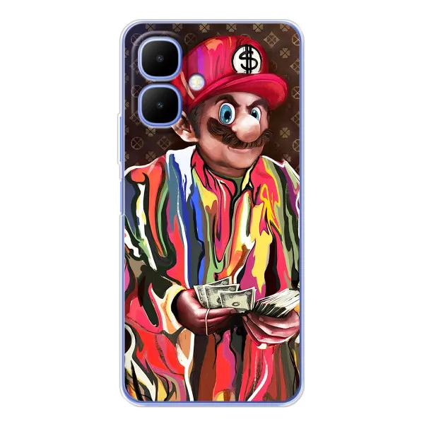Чехол с принтом «Mario LV» для Infinix Smart 10