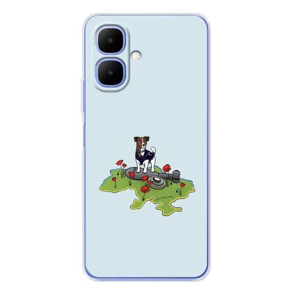 Чехол с принтом «Сапер Пес» для Infinix Smart 10