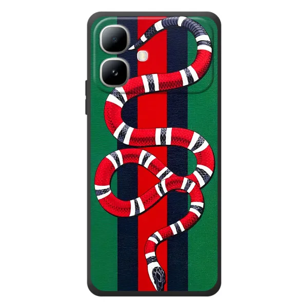 Чехол с принтом «Gucci змия» для Infinix Smart 20
