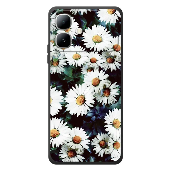 Чехол с принтом «Ромашки» для Infinix Smart 20 Чехол с принтом «Ромашки» для Infinix Smart 20
