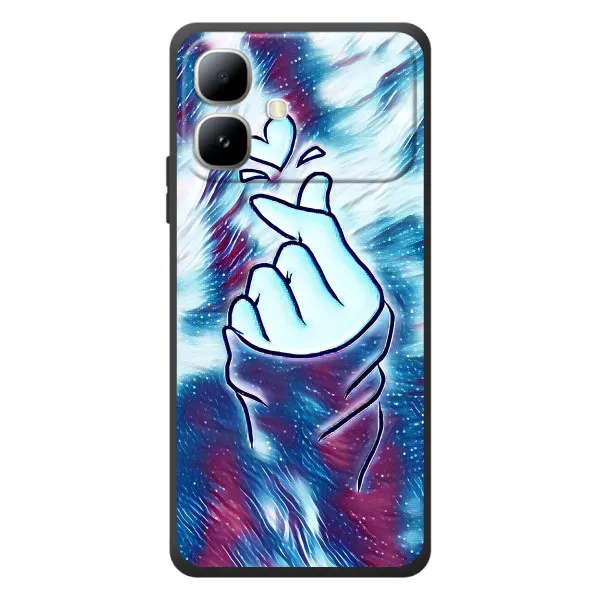 Чехол с принтом «Радужное сердце» для Infinix Smart 20