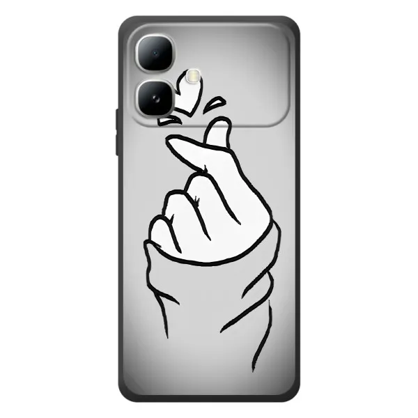 Чехол с принтом «Значок Love» для Infinix Smart 20