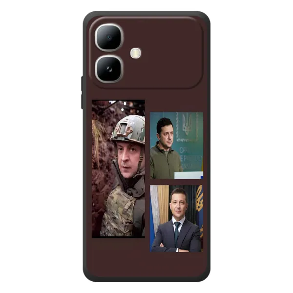 Чехол с принтом «Президент» для Infinix Smart 20