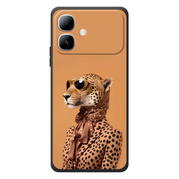 Чехол с принтом «Стильный леопард» для Infinix Smart 20