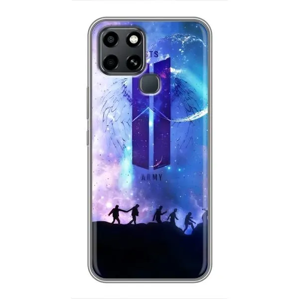 Чехол с принтом «Army BTS» для Infinix Smart 6 Чехол с принтом «Army BTS» для Infinix Smart 6