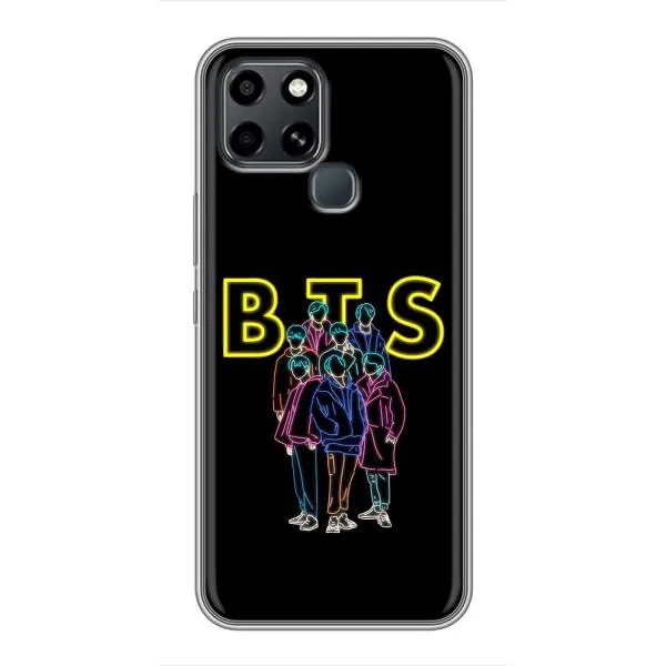 Чехол с принтом «BTS стайл» для Infinix Smart 6 Чехол с принтом «BTS стайл» для Infinix Smart 6