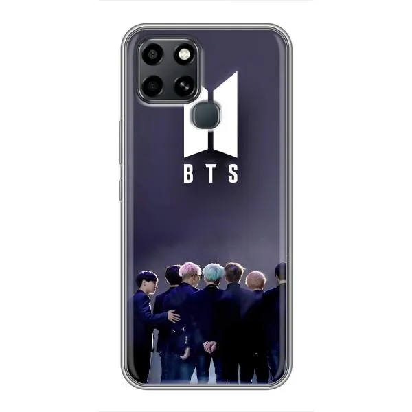 Чехол с принтом «Группа BTS» для Infinix Smart 6 Чехол с принтом «Группа BTS» для Infinix Smart 6