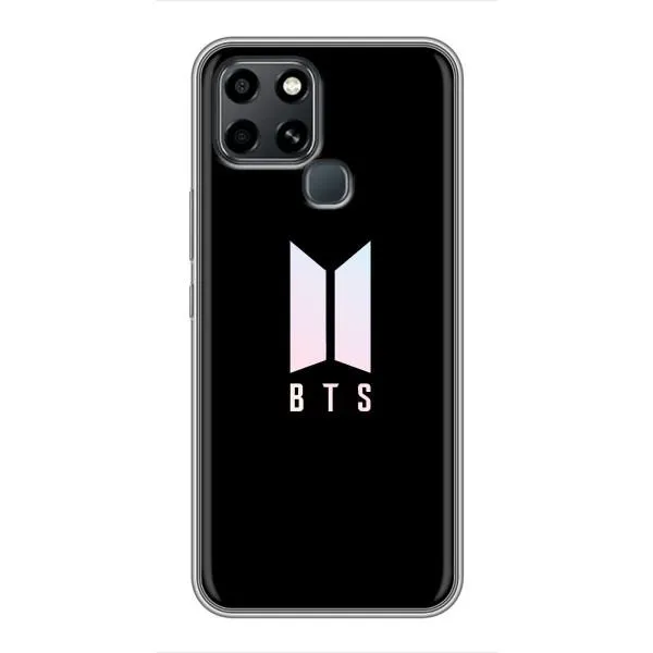 Чехол с принтом «Лого BTS» для Infinix Smart 6 Чехол с принтом «Лого BTS» для Infinix Smart 6