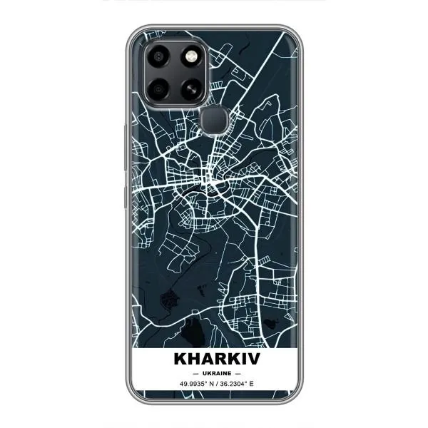 Чехол с принтом «Харьков» для Infinix Smart 6