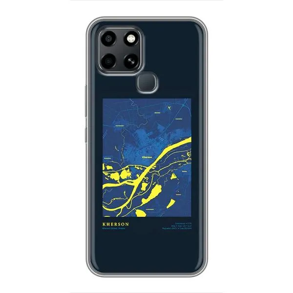 Чехол с принтом «Херсон» для Infinix Smart 6