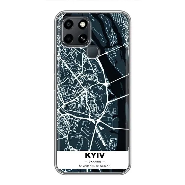 Чехол с принтом «Киев» для Infinix Smart 6