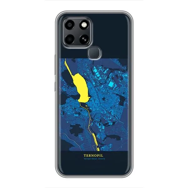 Чехол с принтом «Тернополь» для Infinix Smart 6