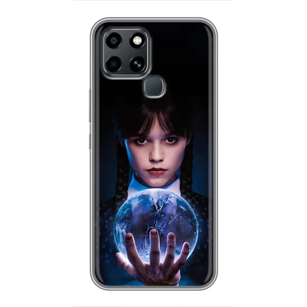 Чехол с принтом «Магическая сфера Уэнздей» для Infinix Smart 6