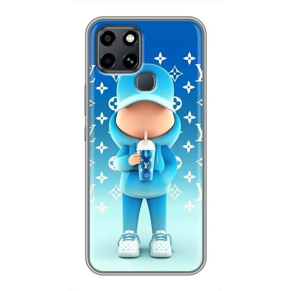 Чехол с принтом «Парень LV» для Infinix Smart 6