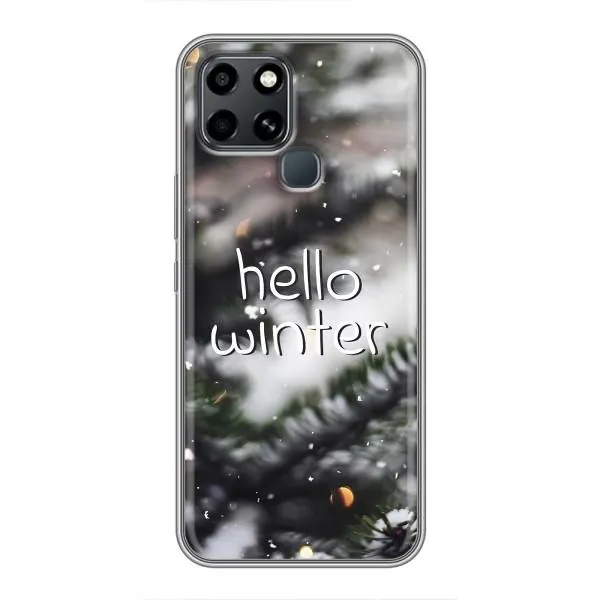 Чохол з принтом «Hello winter» для Infinix Smart 6 Чохол з принтом «Hello winter» для Infinix Smart 6