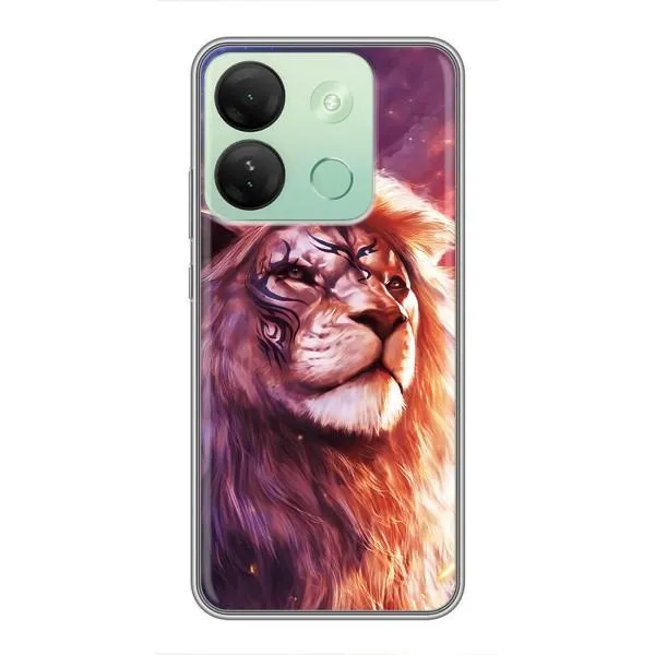 Чехол с принтом «Красочный Лев» для Infinix Smart 7 HD Чехол с принтом «Красочный Лев» для Infinix Smart 7 HD