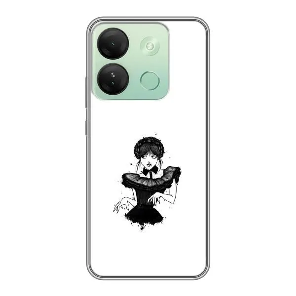 Чехол с принтом «танец Уэнздей» для Infinix Smart 7 HD Чехол с принтом «танец Уэнздей» для Infinix Smart 7 HD