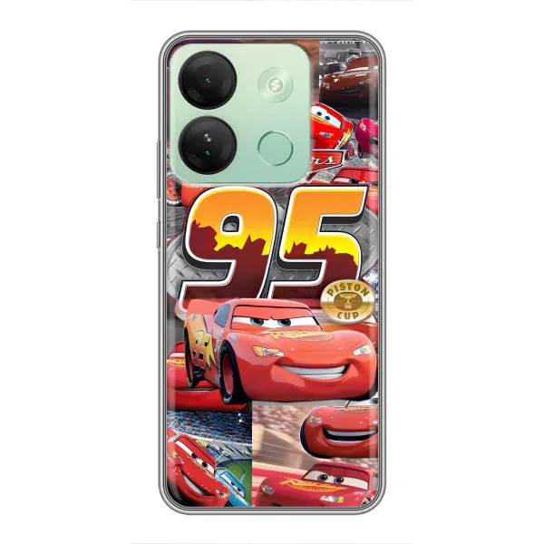 Чехол с принтом «Коллаж Молния Маквин» для Infinix Smart 7 HD Чехол с принтом «Коллаж Молния Маквин» для Infinix Smart 7 HD