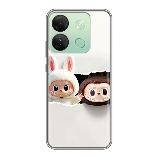 Чехол с принтом «Лабубу» для Infinix Smart 7 HD Чехол с принтом «Лабубу» для Infinix Smart 7 HD