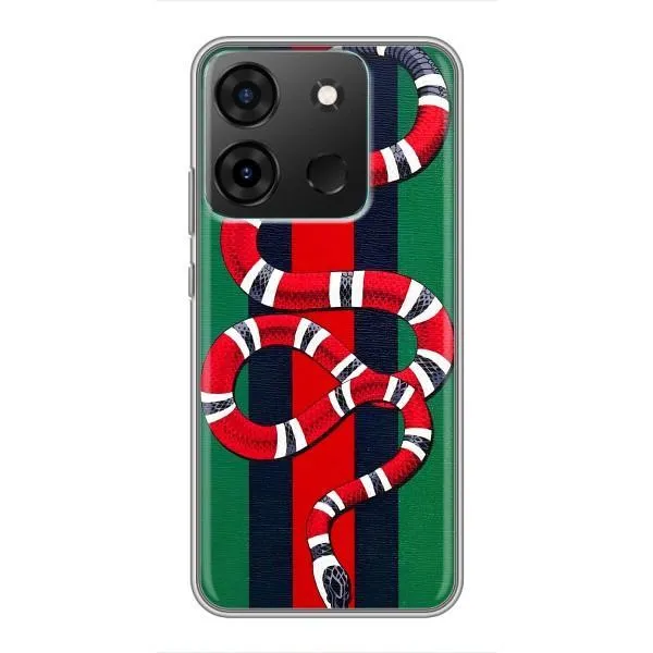 Чехол с принтом «Gucci змия» для Infinix Smart 7