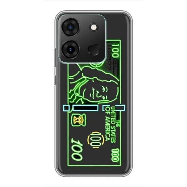 Чехол с принтом «Баксы» для Infinix Smart 7