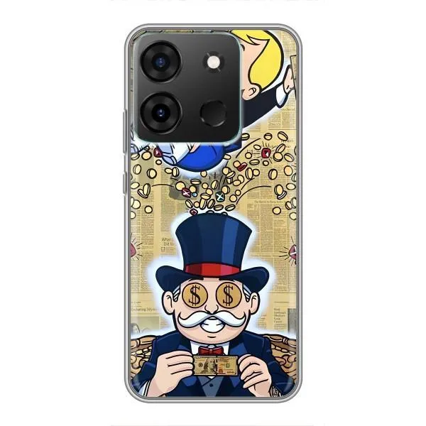Чехол с принтом «Монополия Мен» для Infinix Smart 7