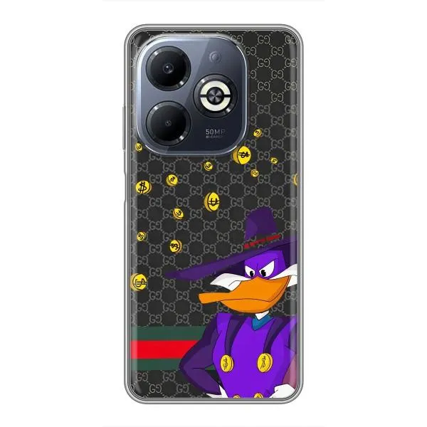 Чехол с принтом «Утка Гуччи» для Infinix Smart 8 Plus Чехол с принтом «Утка Гуччи» для Infinix Smart 8 Plus