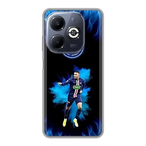 Чехол с принтом «Мбаппе в огне» для Infinix Smart 8 Plus Чехол с принтом «Мбаппе в огне» для Infinix Smart 8 Plus