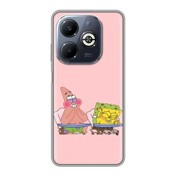 Чехол с принтом «За партой» для Infinix Smart 8 Plus Чехол с принтом «За партой» для Infinix Smart 8 Plus