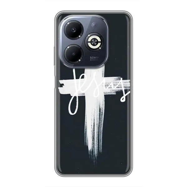 Чехол с принтом «Иисус» для Infinix Smart 8 Plus Чехол с принтом «Иисус» для Infinix Smart 8 Plus