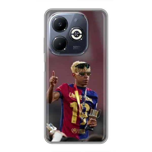 Чехол с принтом «Lamine Yamal» для Infinix Smart 8 Plus