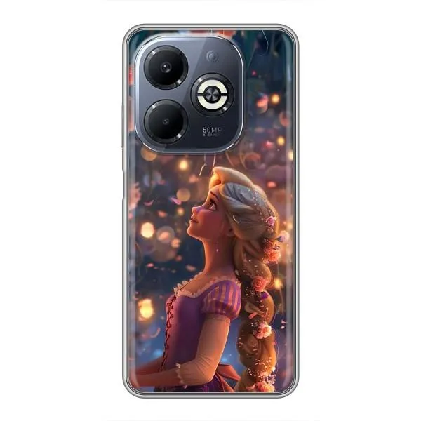 Чехол с принтом «Рапунцель фонарики» для Infinix Smart 8 Plus
