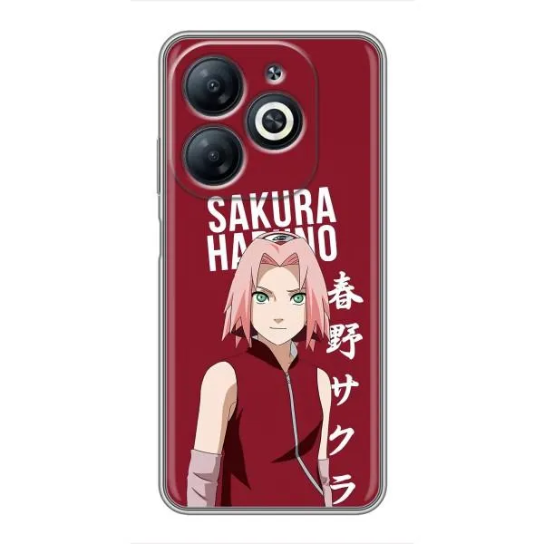 Чехол с принтом «Аниме Сакура» для Infinix Smart 8