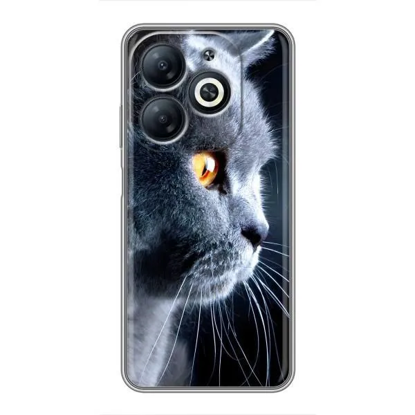 Чехол с принтом «Серый Кот» для Infinix Smart 8