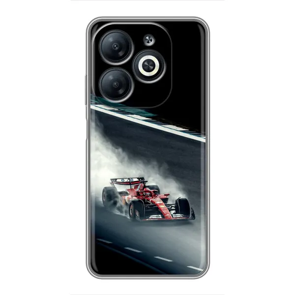 Чехол с принтом «Болид гоночный» для Infinix Smart 8