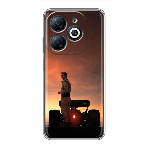 Чехол с принтом «Ф1 Гейс» для Infinix Smart 8
