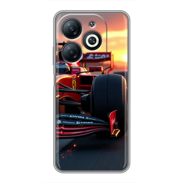 Чехол с принтом «Макларен на закате» для Infinix Smart 8