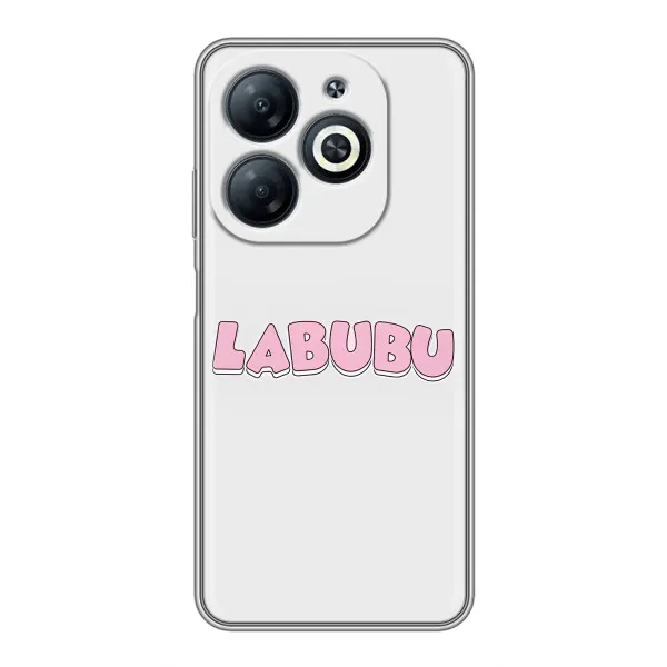 Чехол с принтом «Лого Лабубу» для Infinix Smart 8