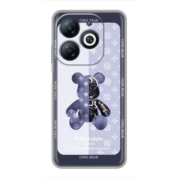 Чехол с принтом «Медвежонок LV» для Infinix Smart 8 Чехол с принтом «Медвежонок LV» для Infinix Smart 8