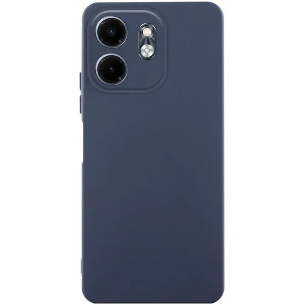 Чехол TPU GETMAN Liquid Silk Full Camera для Infinix Smart 9 4G / Hot 50i — Синий — фото 1