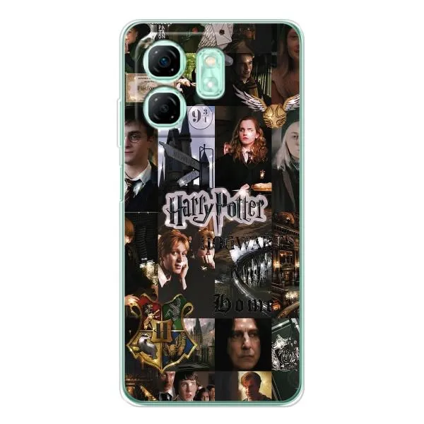 Чехол с принтом «коллаж Гарри Поттер» для Infinix Smart 9