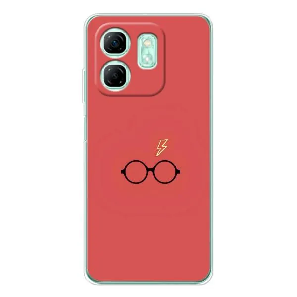 Чехол с принтом «шрам и очки» для Infinix Smart 9