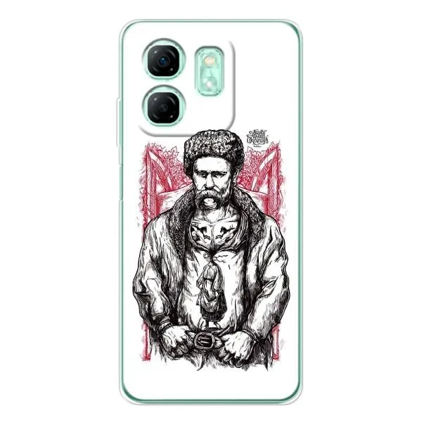 Чехол с принтом «Козак Шевченко» для Infinix Smart 9 Чехол с принтом «Козак Шевченко» для Infinix Smart 9