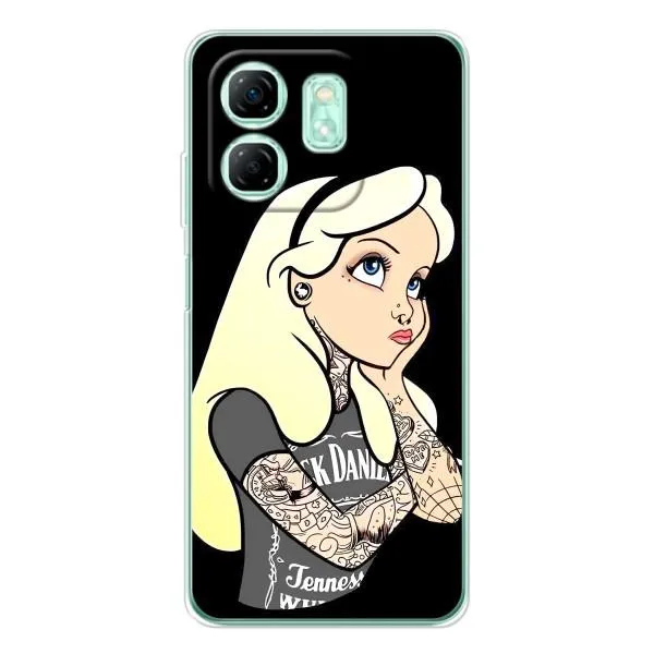Чехол с принтом «Девочка в тату» для Infinix Smart 9 Чехол с принтом «Девочка в тату» для Infinix Smart 9