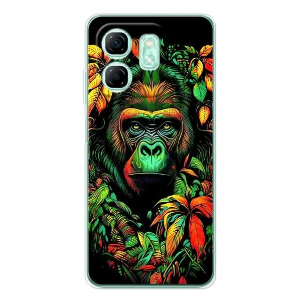 Чехол с принтом «Обезьяна в тропиках» для Infinix Smart 9 Чехол с принтом «Обезьяна в тропиках» для Infinix Smart 9