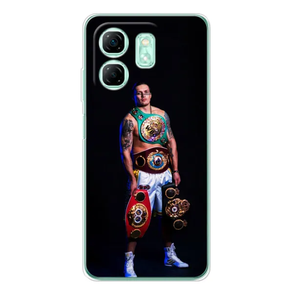 Чехол с принтом «Усик с поясами» для Infinix Smart 9