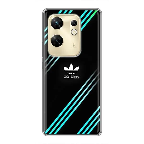 Чехол с принтом «Адидас с полосами» для Infinix Zero 30 Чехол с принтом «Адидас с полосами» для Infinix Zero 30